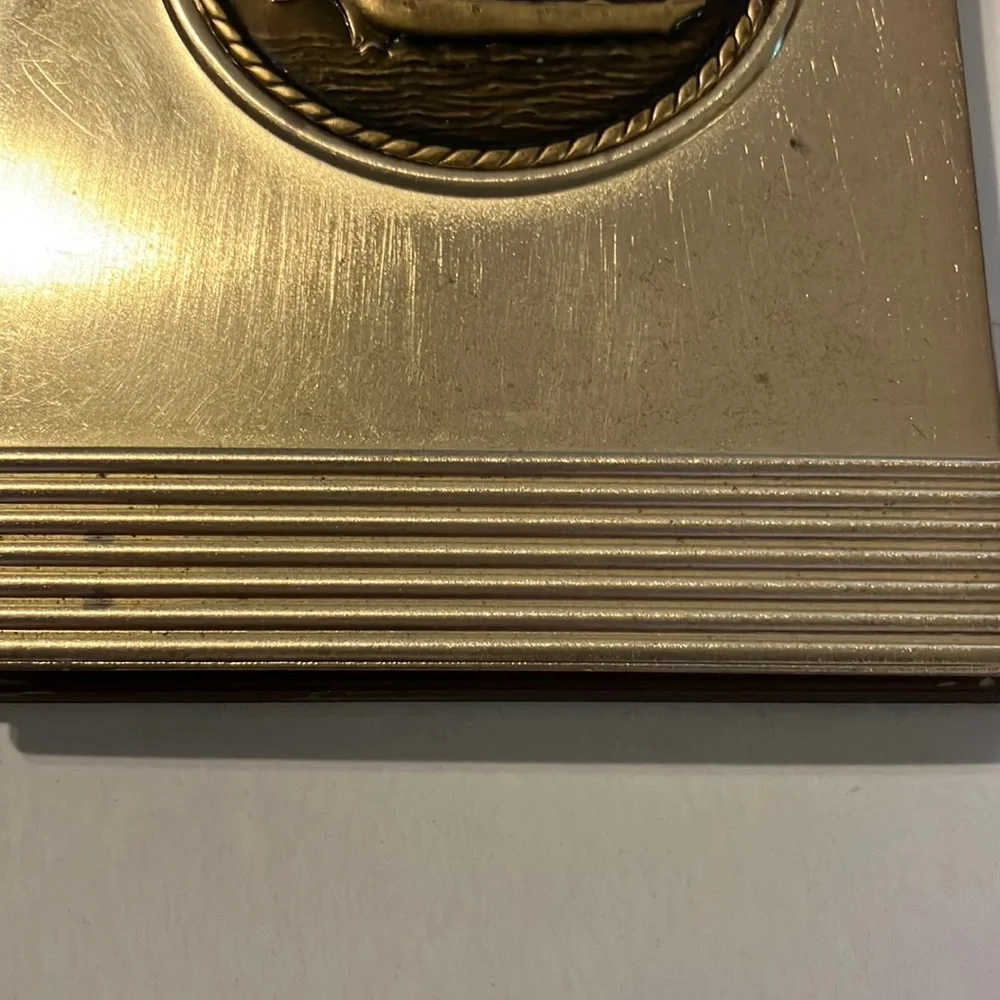 Gold‎ Nautical Themed Card Holder